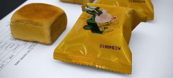 PINEAPPLE MOON CAKE B 2024 3D model 5