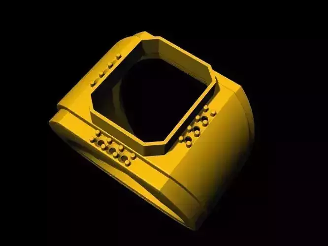 men ring 3dm file 3D print model