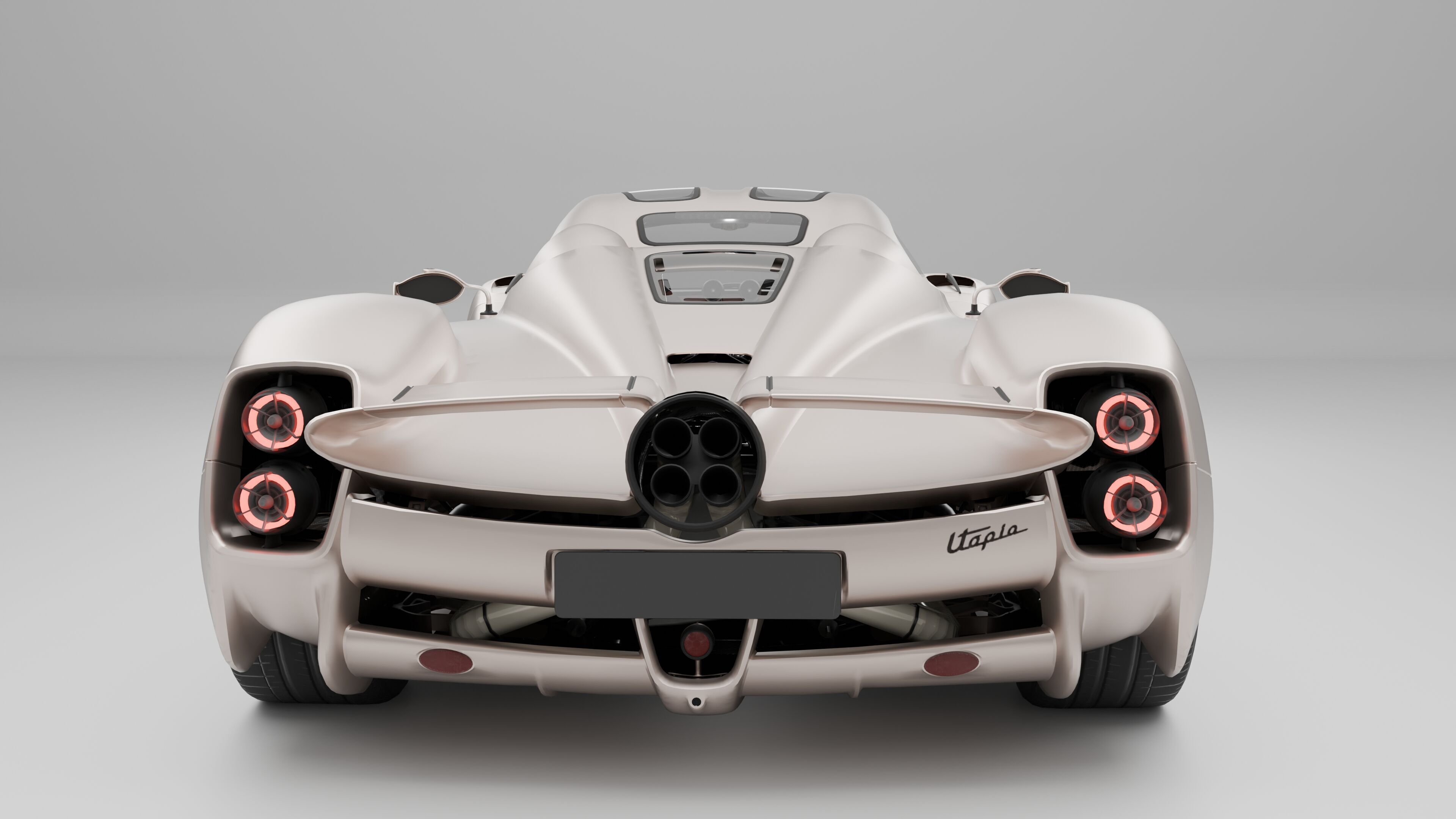 Pagani Utopia 3D model_8