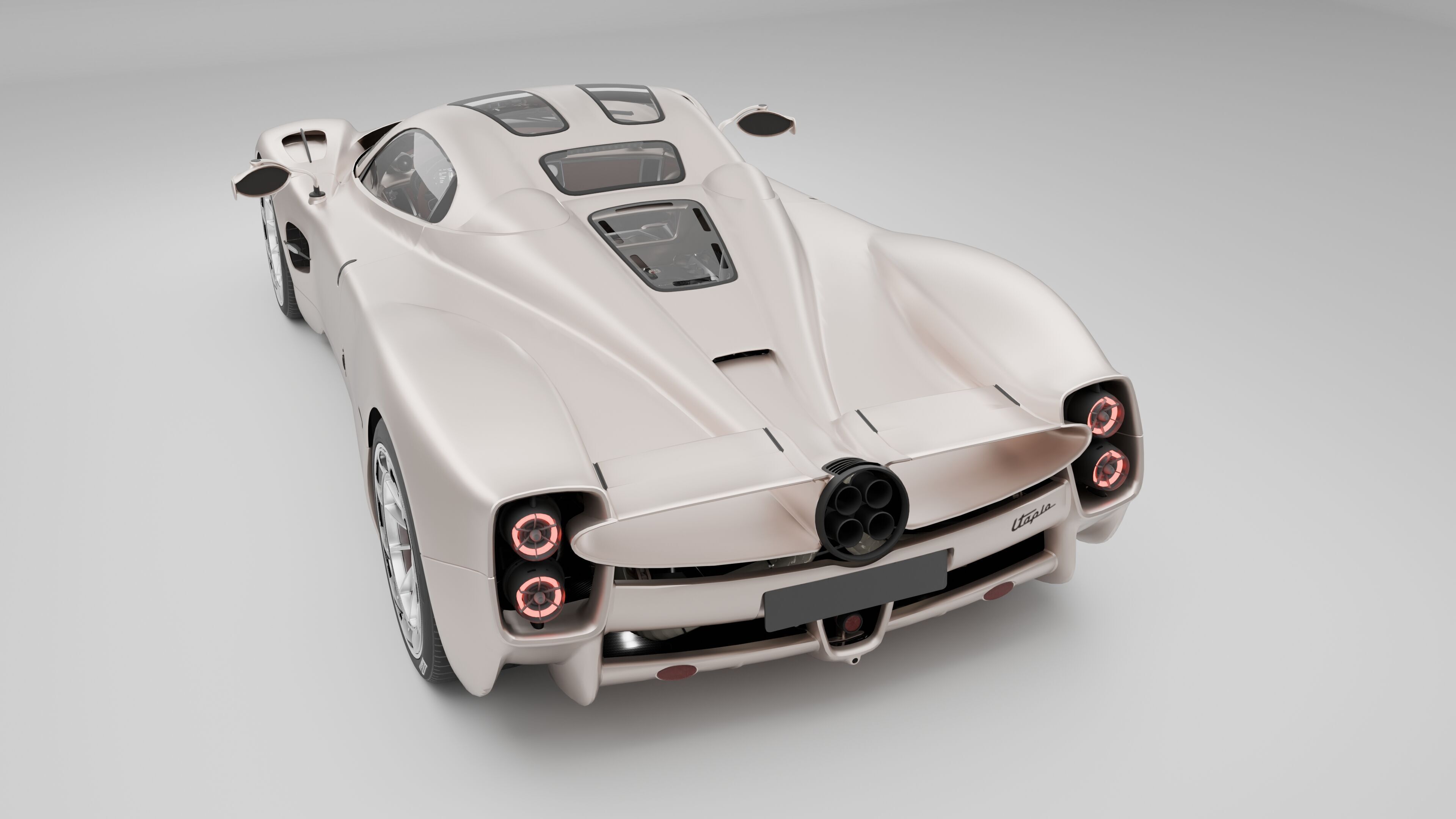 Pagani Utopia 3D model_9