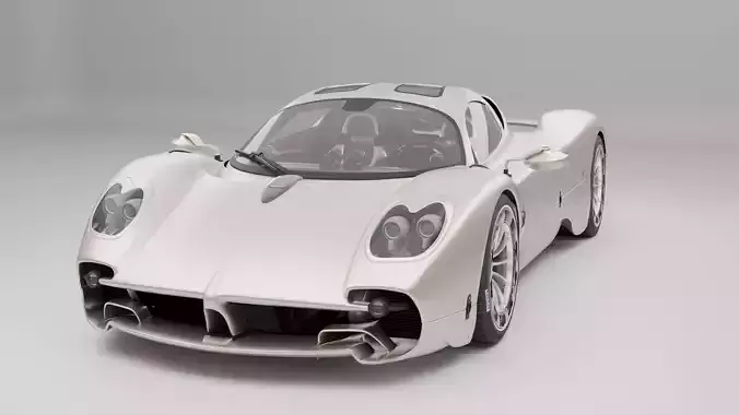 Pagani Utopia 3D model Pagani Utopia 3D model