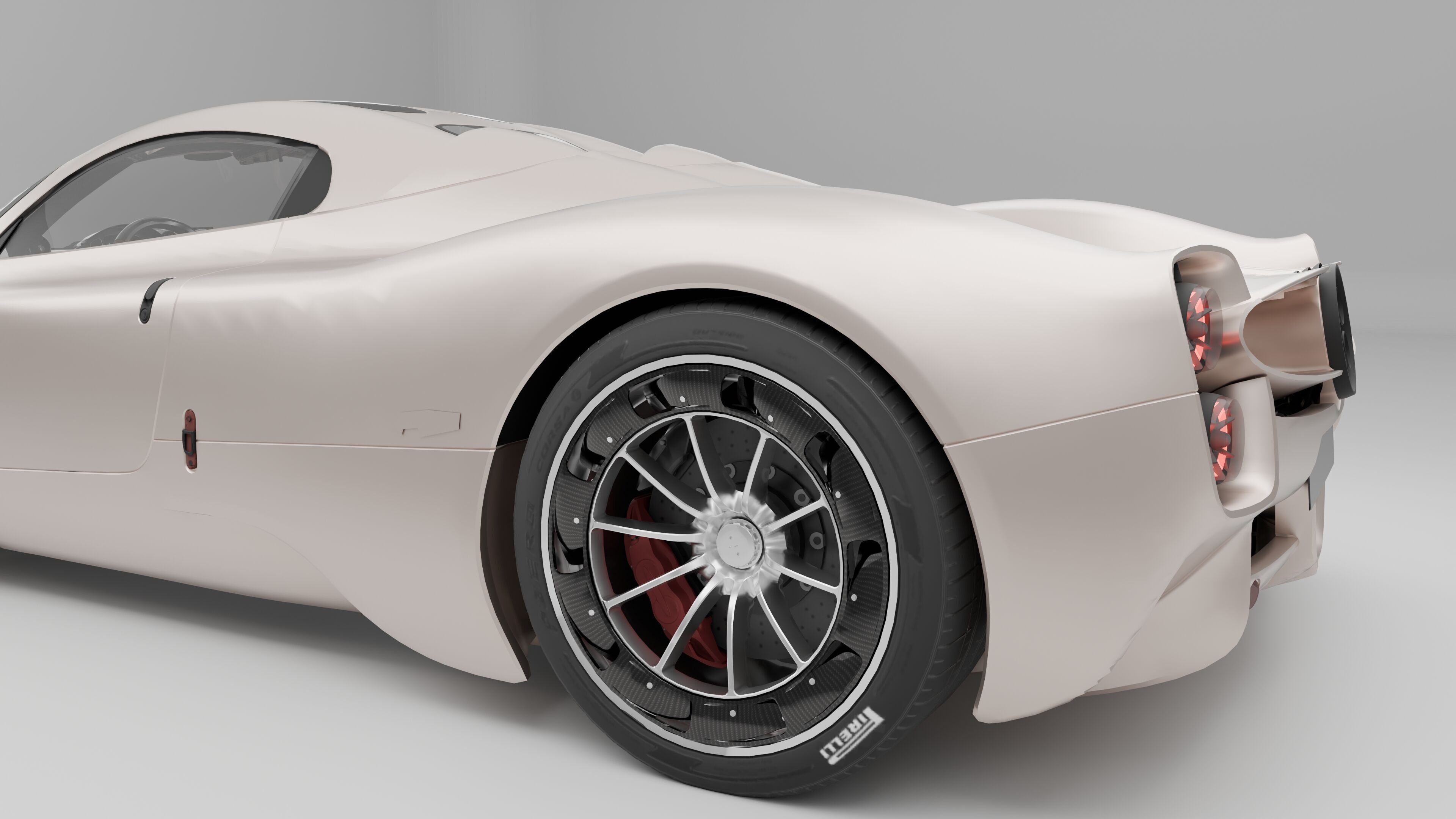 Pagani Utopia 3D model_7