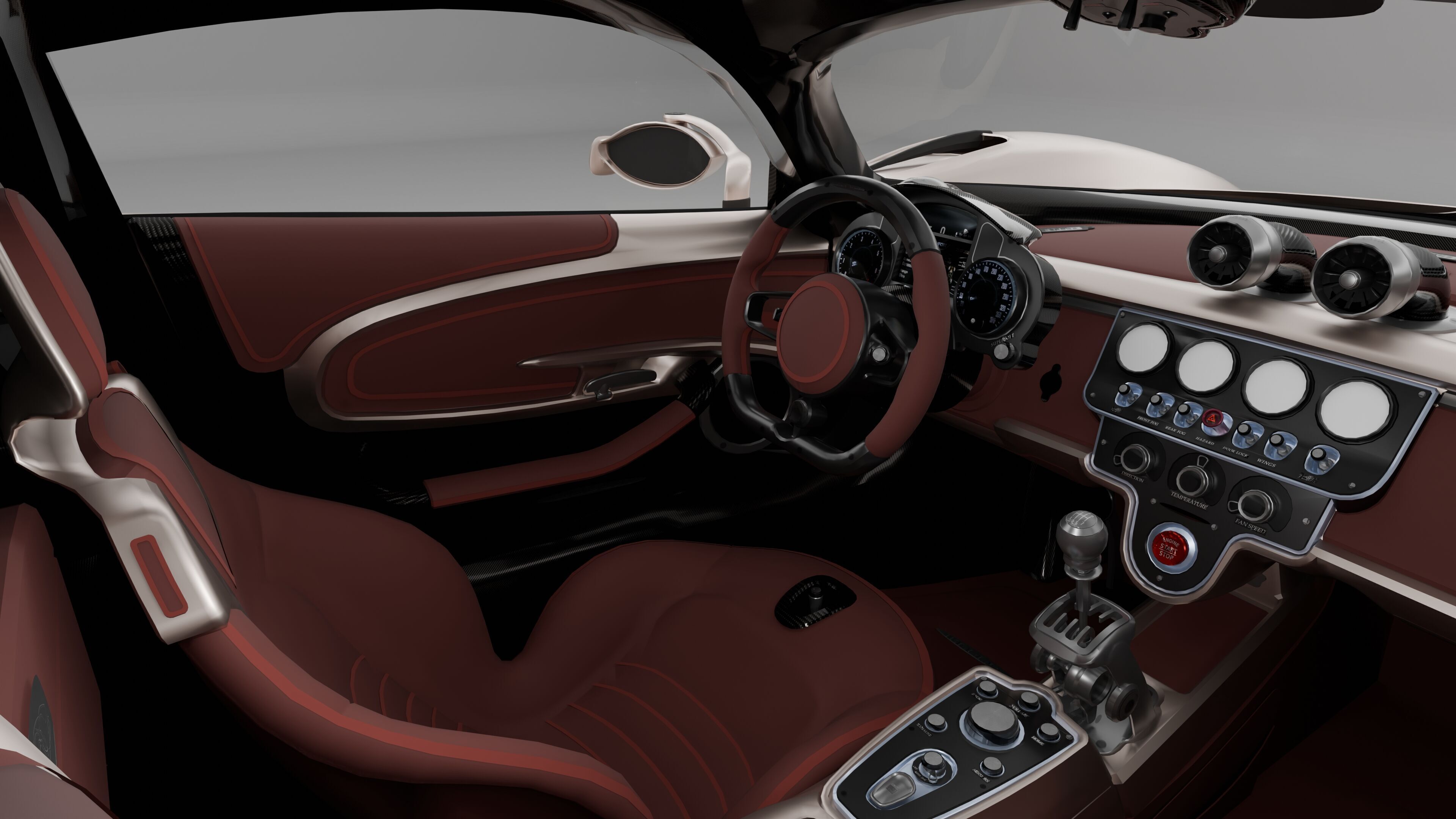 Pagani Utopia 3D model_12