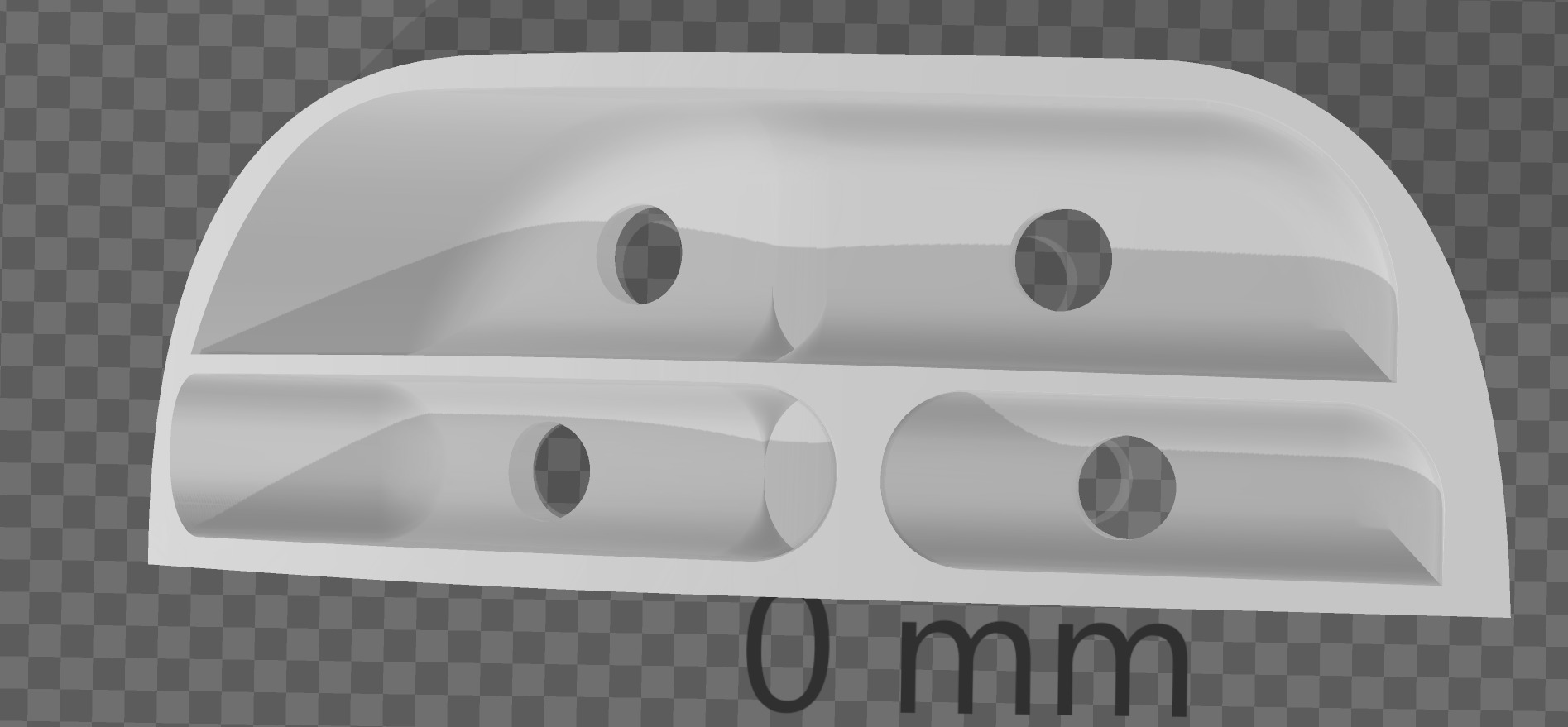 Rc 10 subaru 99 wrc light buckets front rear any scale 3d print 3D print model_3