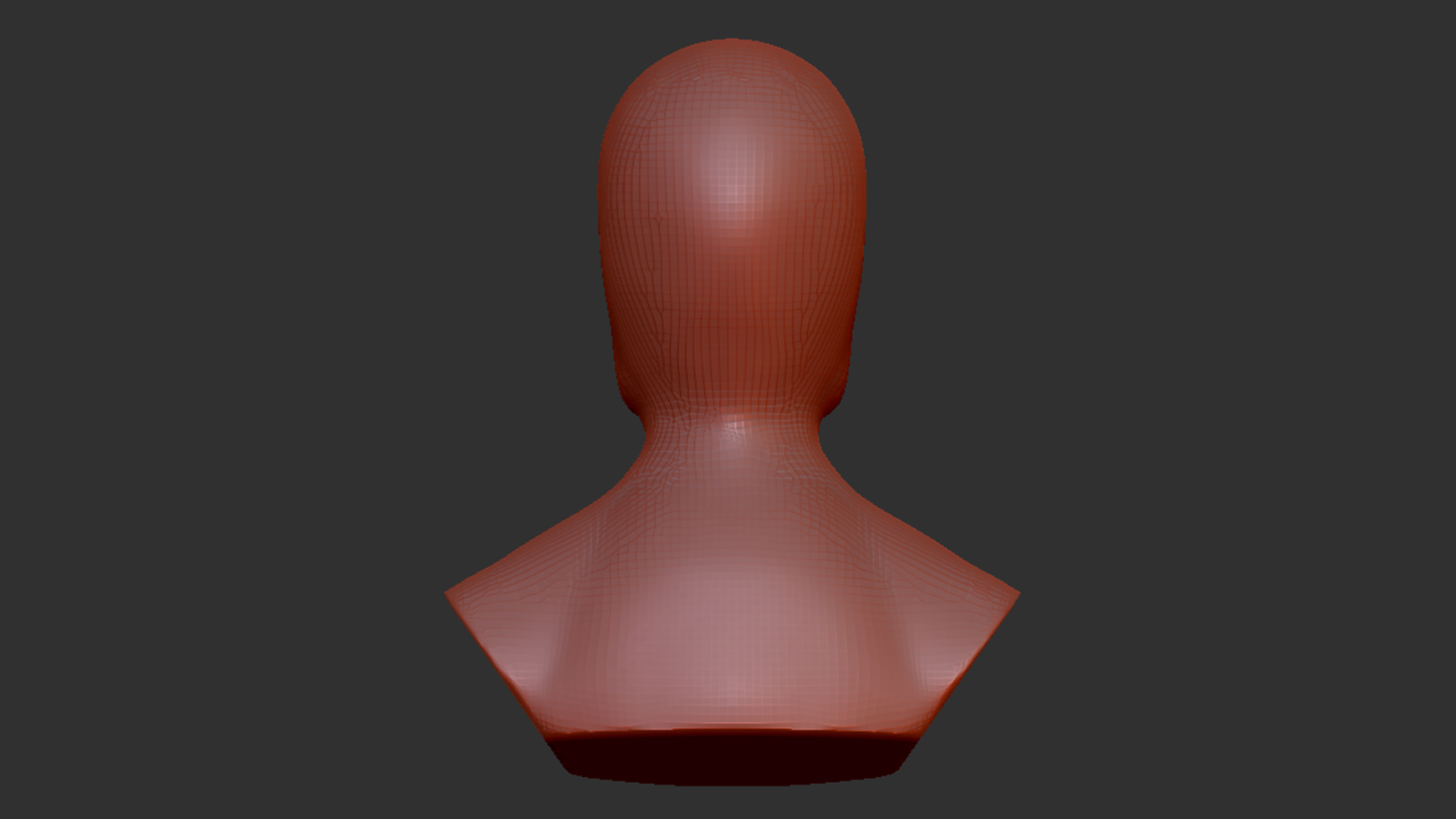 3D Mannequin head 3D model_5