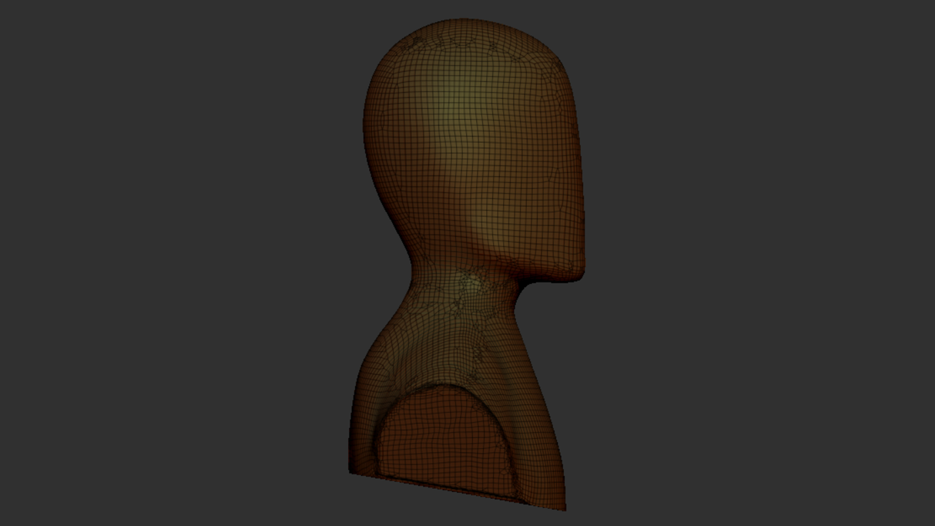 3D Mannequin head 3D model_7