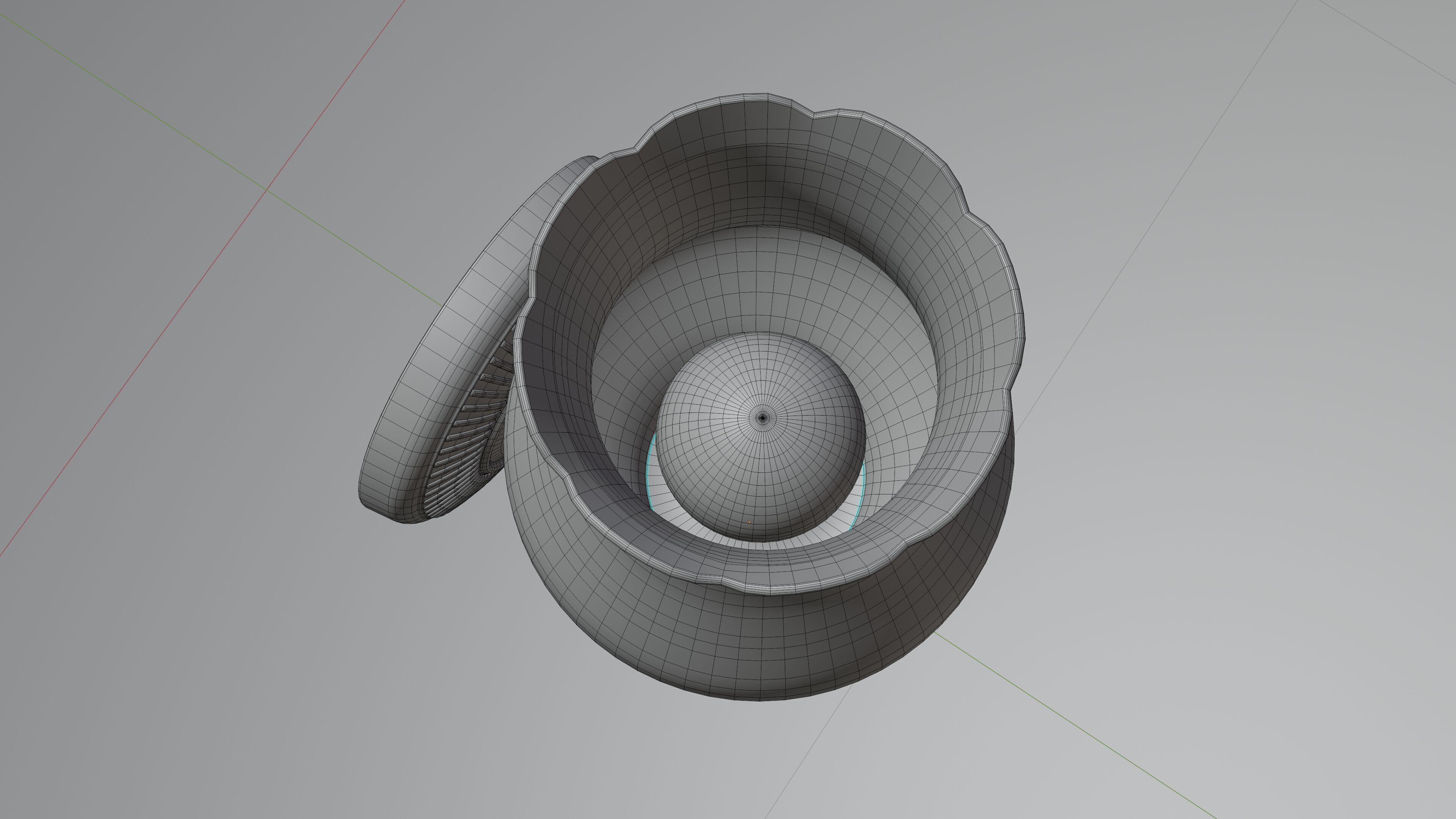 Tulip Lamp 3D Model 3D model_18