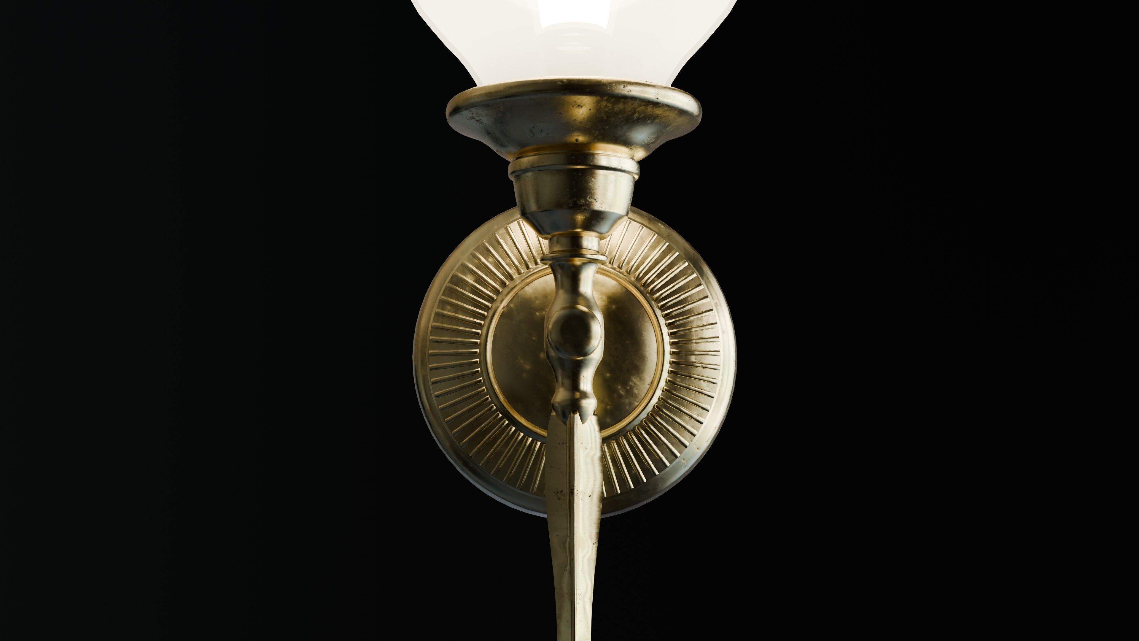 Tulip Lamp 3D Model 3D model_3