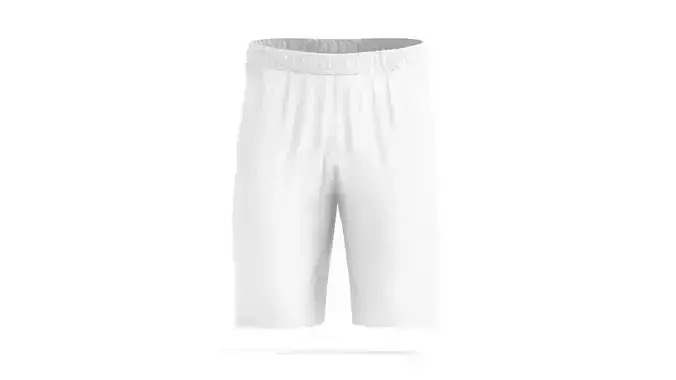 White Sport Shorts - mens soccer short pants
