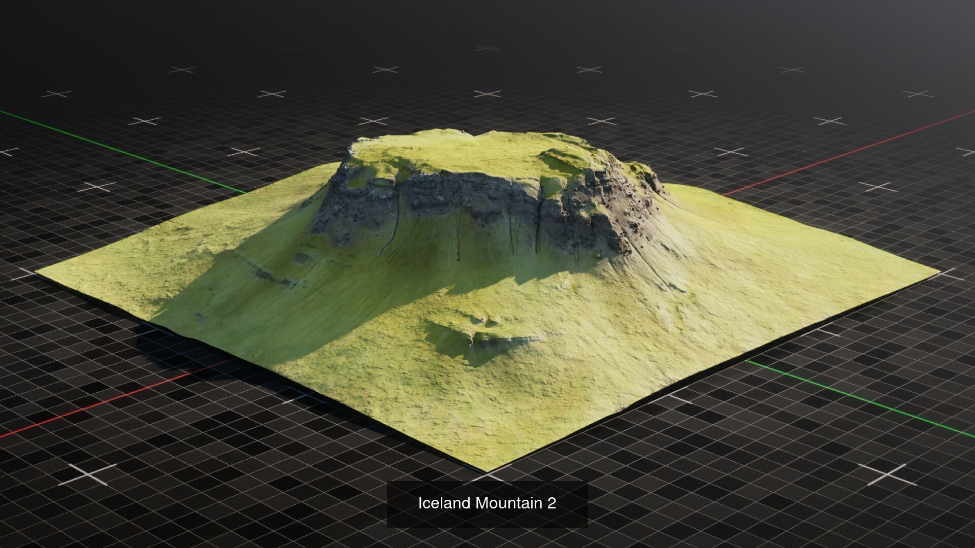 Iceland Terrain Pack 3D Model Collection_2