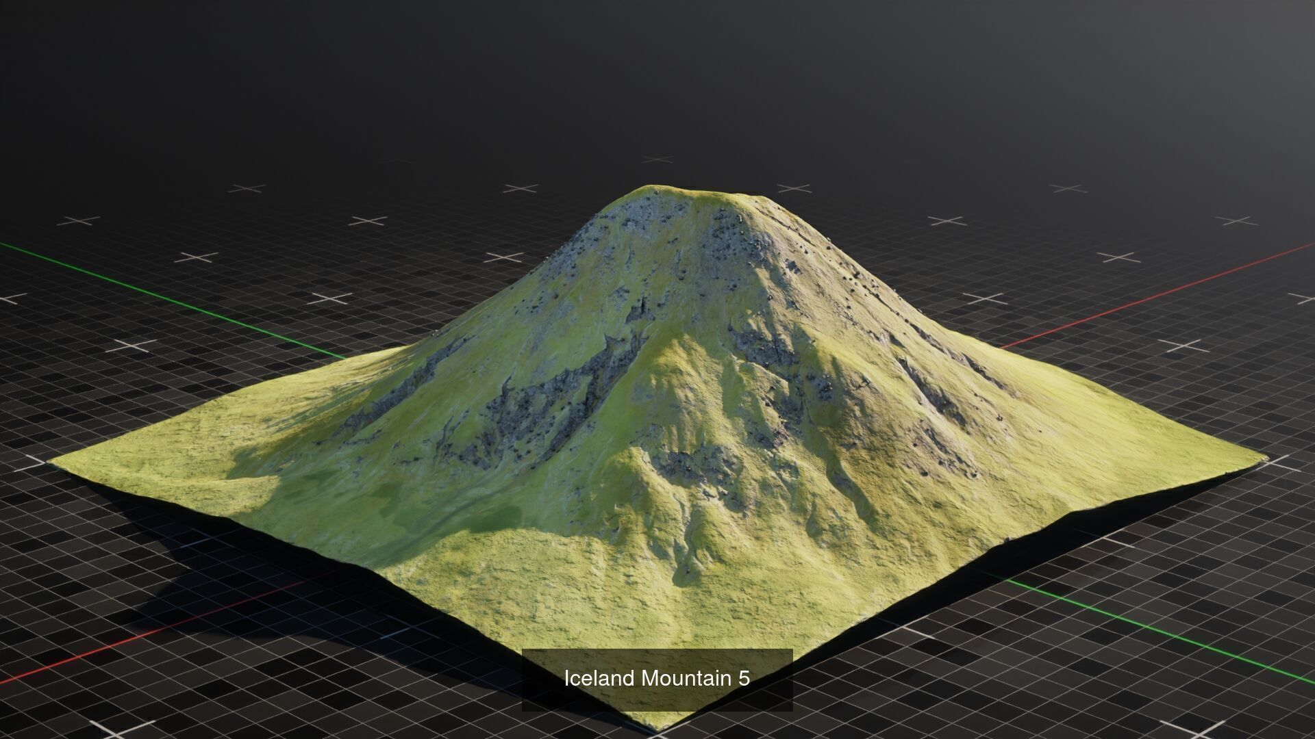 Iceland Terrain Pack 3D Model Collection_5