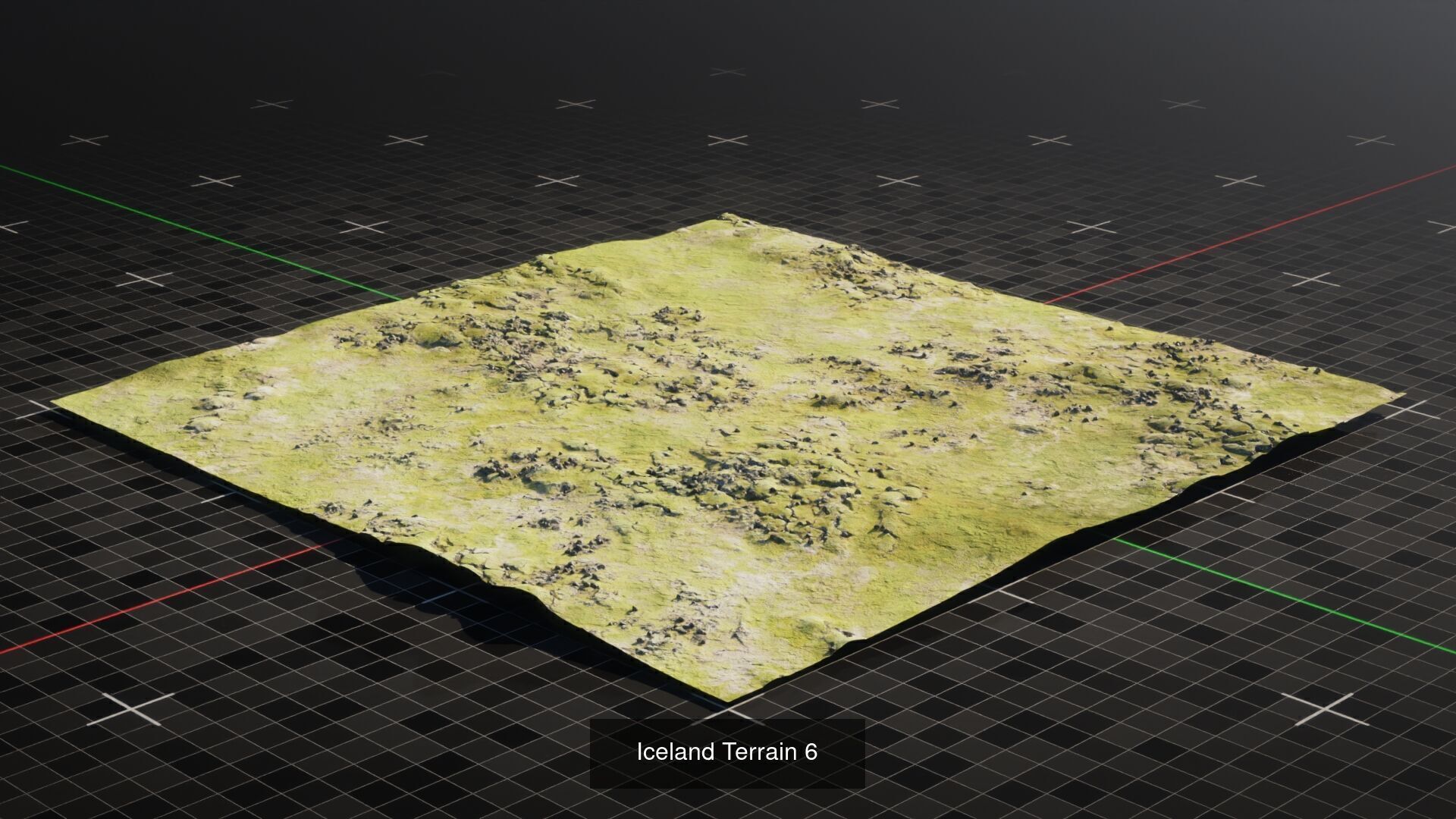 Iceland Terrain Pack 3D Model Collection_6