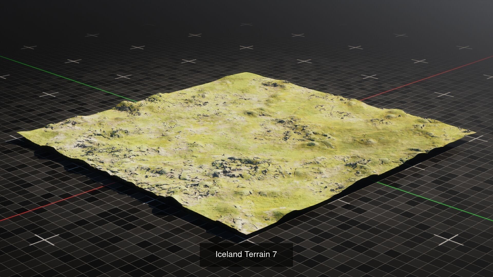 Iceland Terrain Pack 3D Model Collection_7
