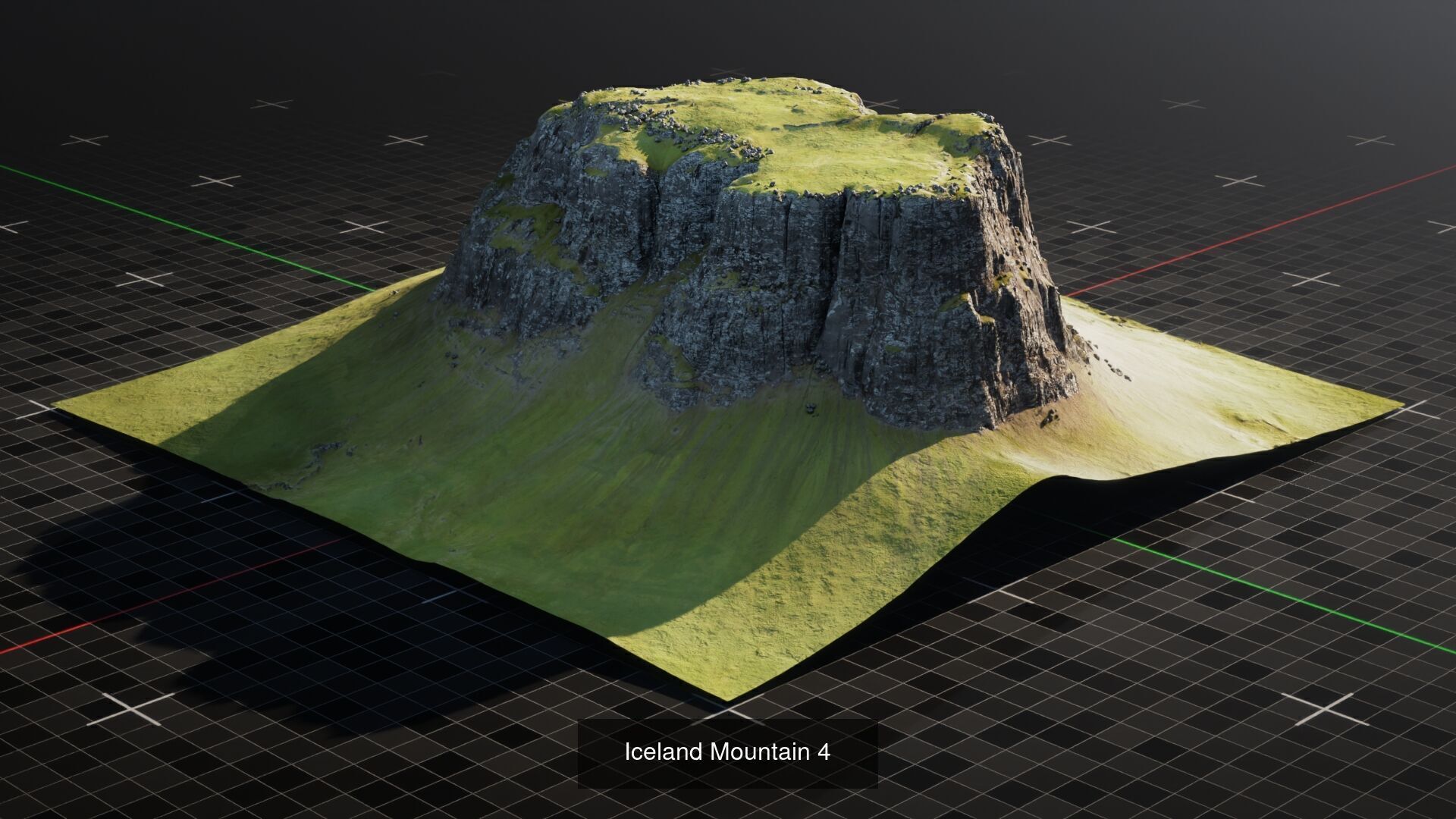 Iceland Terrain Pack 3D Model Collection_4
