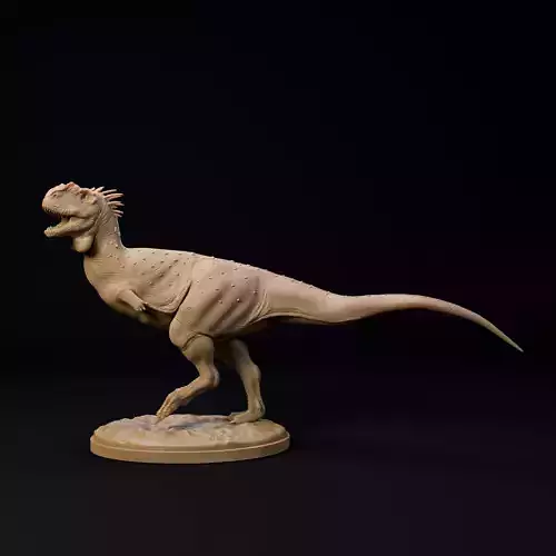 Rugops 1-35 scale pre-supported dinosaur