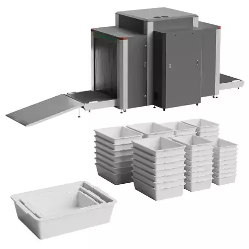 HP-SE100100D Large Dual View X-ray Screening System