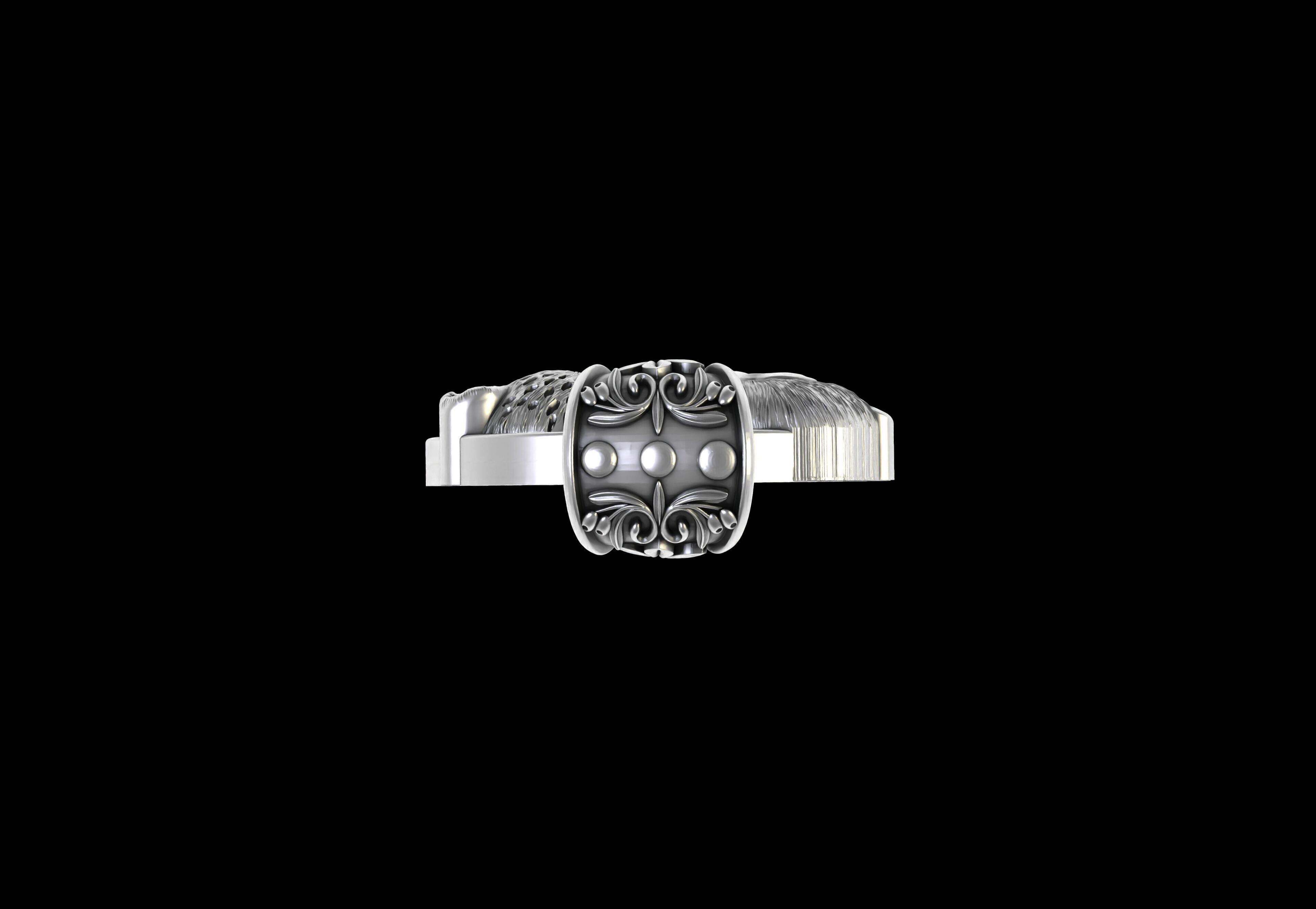 Baby Monkey and Leapord Pendant 3D print model_14