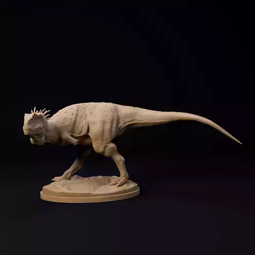 Rugops standing 1-35 scale pre-supported dinosaur FREE model Free 3D print model