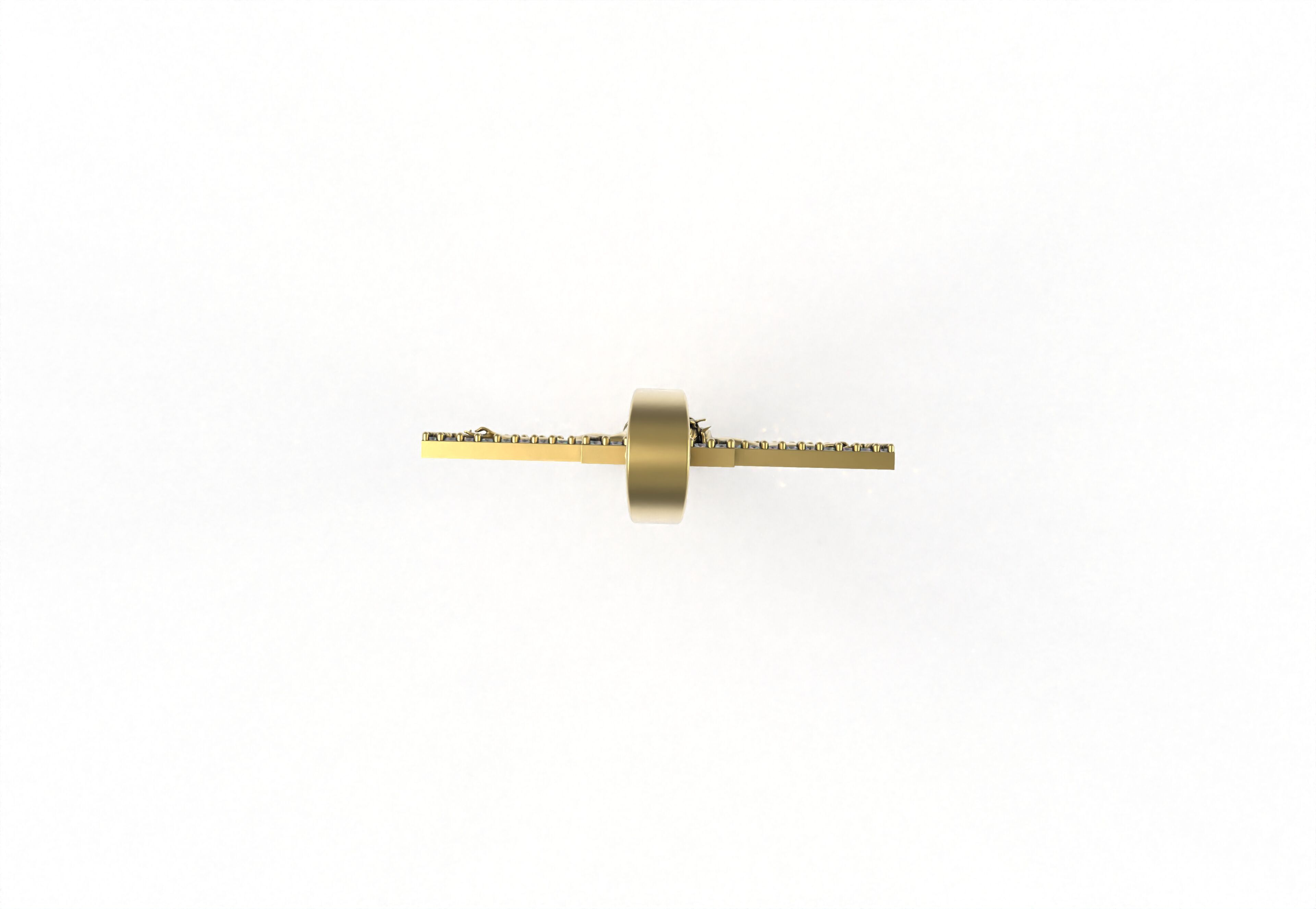 Jesus and Diamond Cross Pendant 3D print model_4