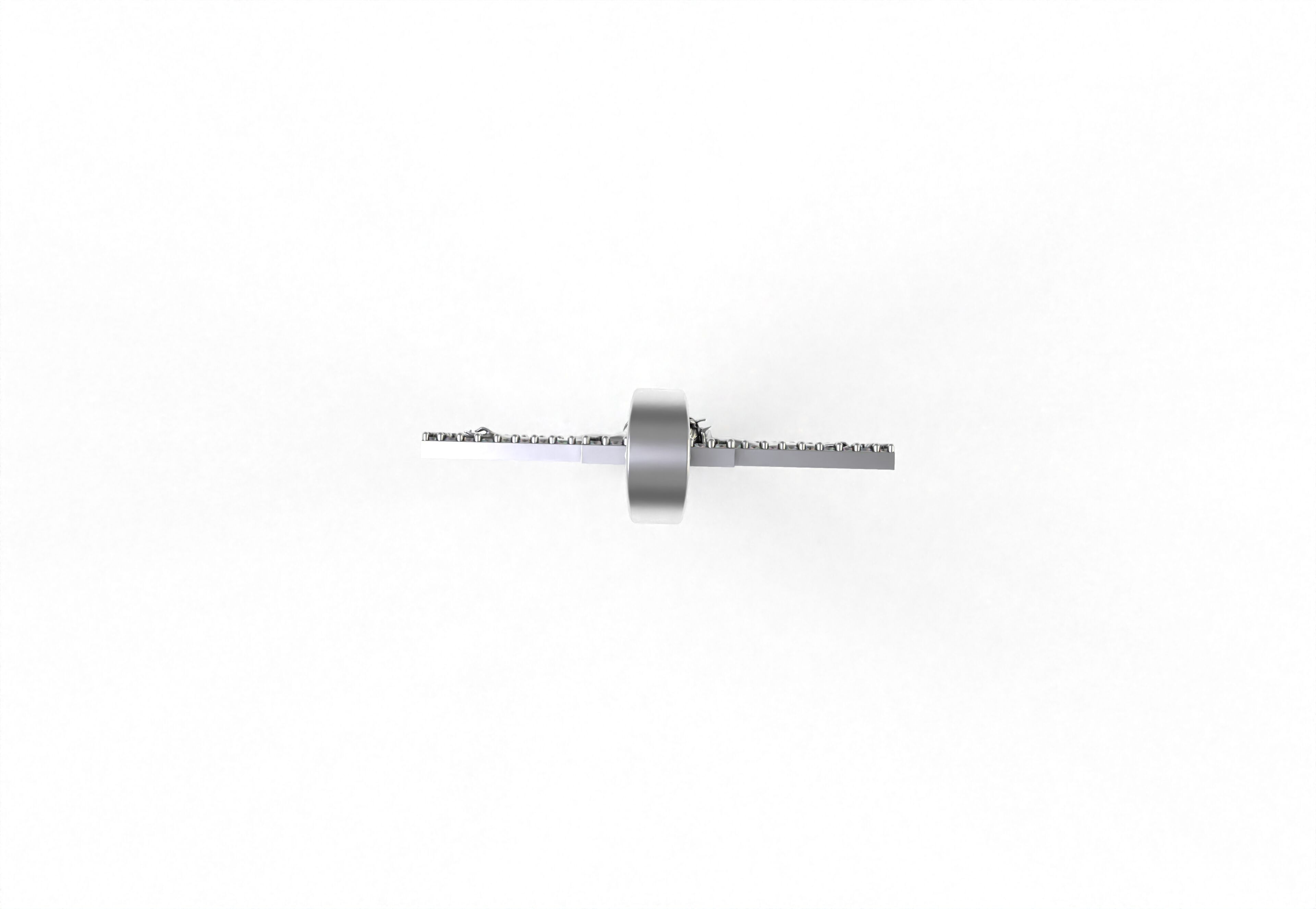 Jesus and Diamond Cross Pendant 3D print model_5