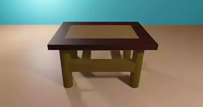 Wooden small table