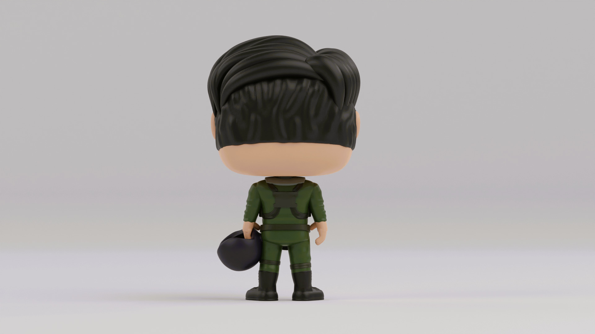 Pete Maverick Mitchell funko pop from the movie top gun 3D print model_13