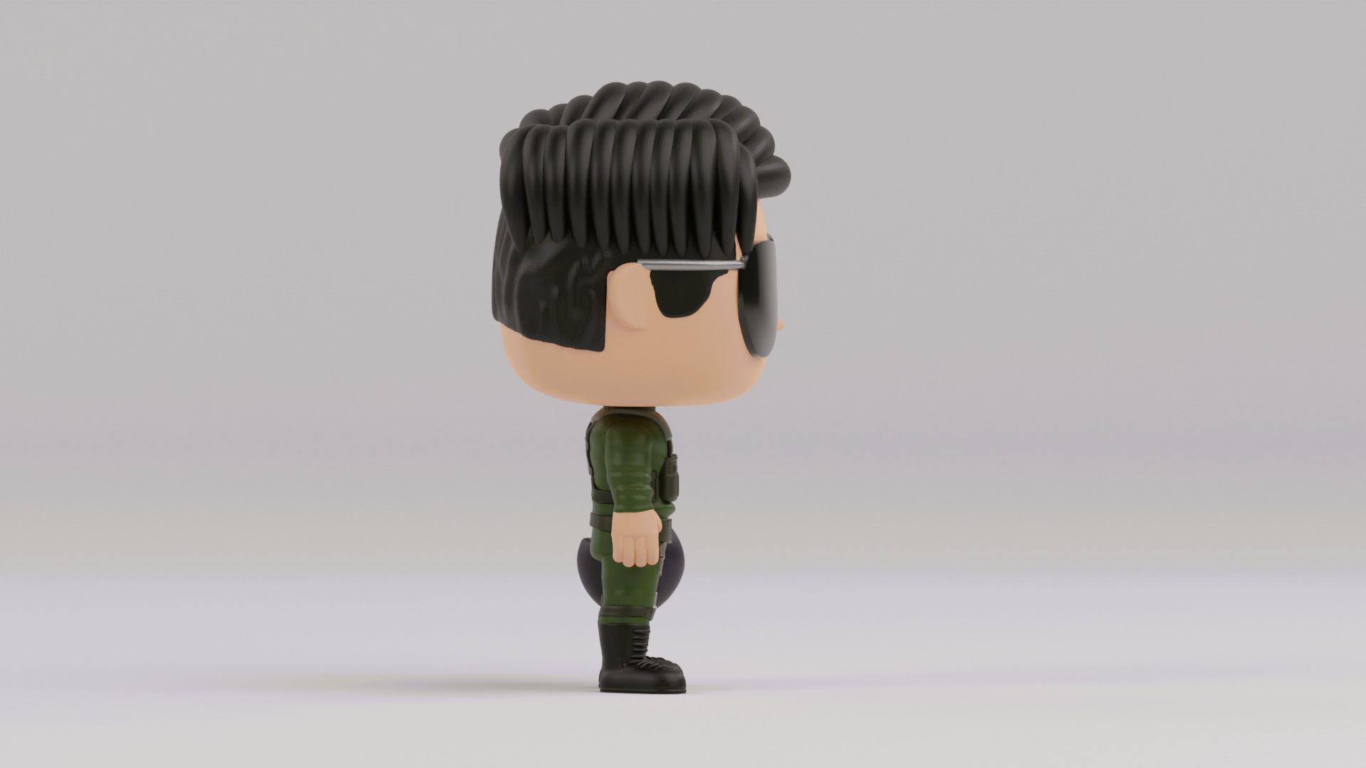 Pete Maverick Mitchell funko pop from the movie top gun 3D print model_10