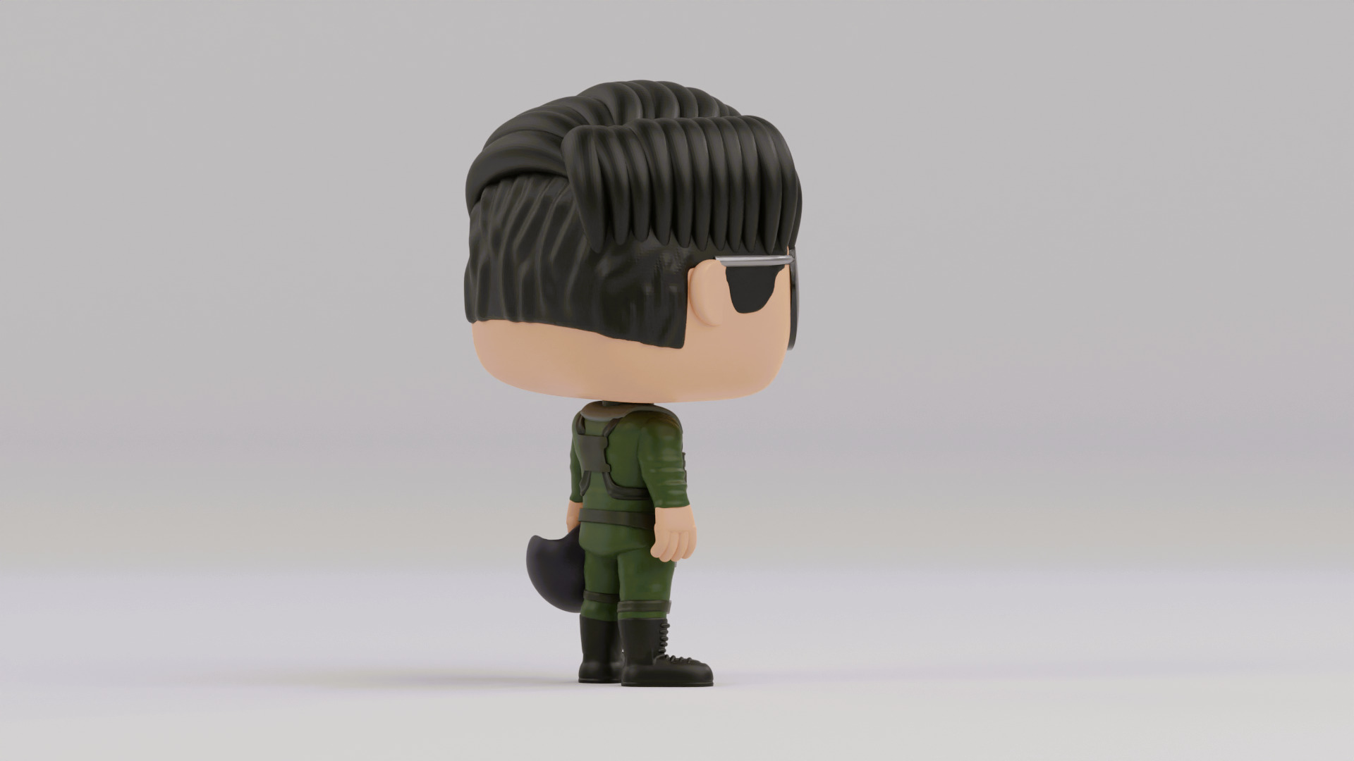 Pete Maverick Mitchell funko pop from the movie top gun 3D print model_11