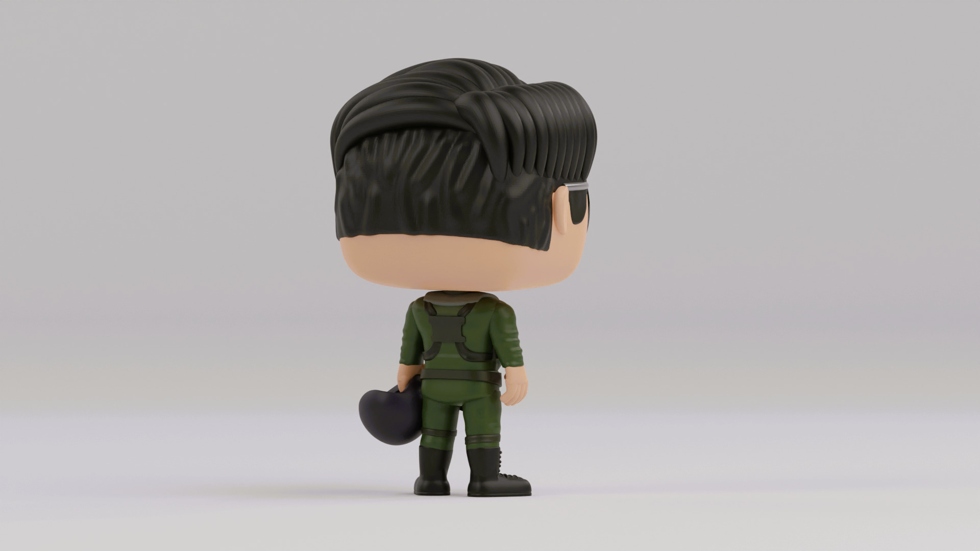 Pete Maverick Mitchell funko pop from the movie top gun 3D print model_12