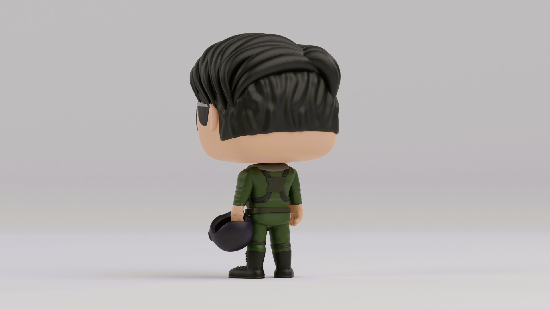 Pete Maverick Mitchell funko pop from the movie top gun 3D print model_14