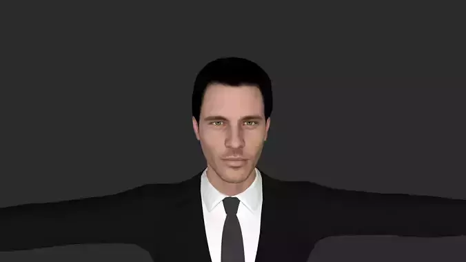 James Marsden Hyper Realistic Full Body Rigged 3D Character
