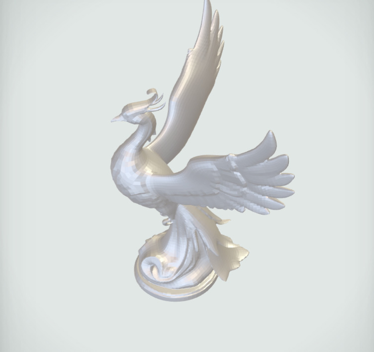 Phoenix 3D Model file DIGITAL 3D print model_2