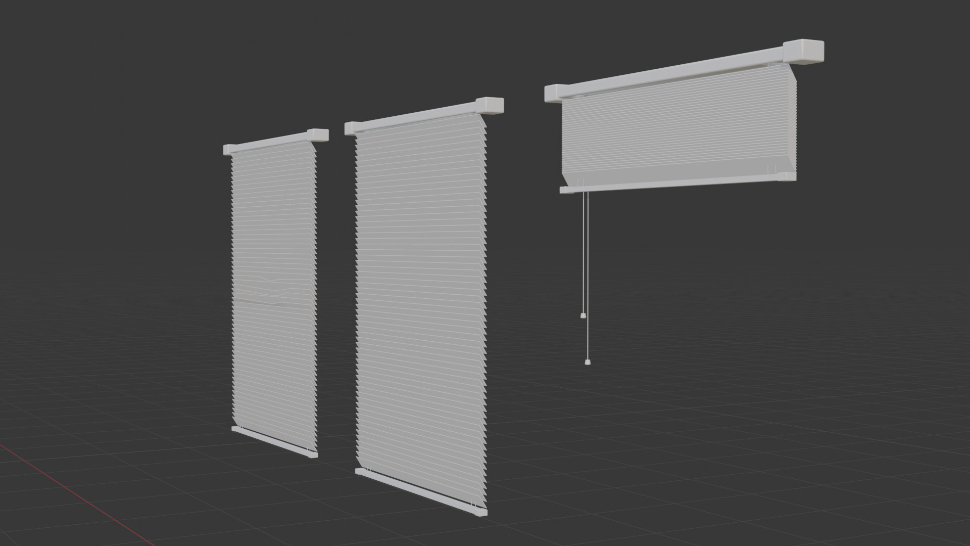 Window Blinds 3D model_1