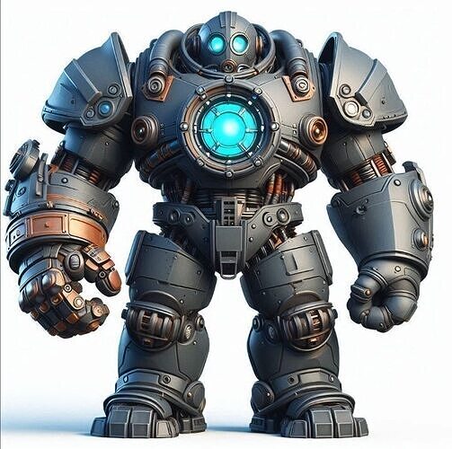 Titan Mech 3D print model