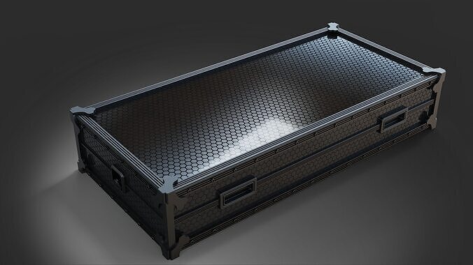 caseslant 9 vol flightcase 3D model