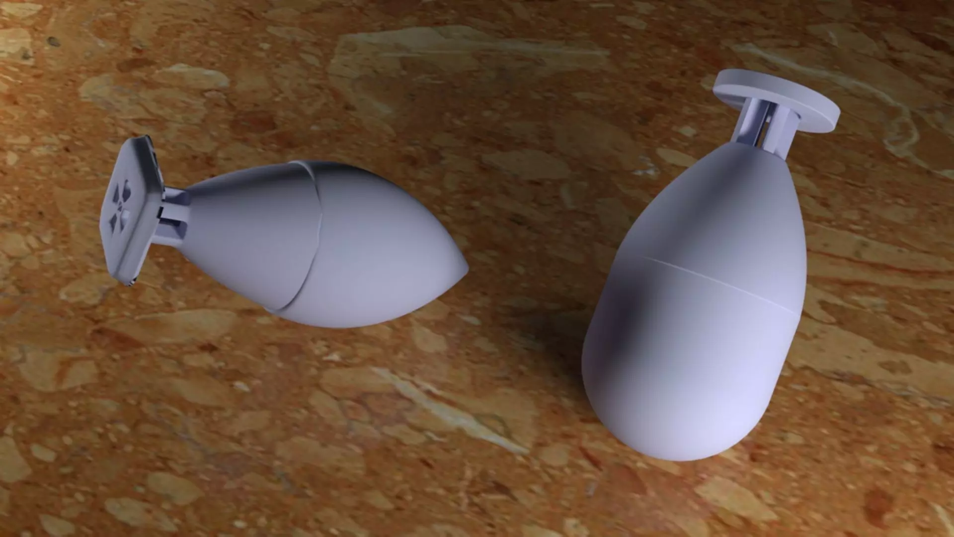 bomb for war Free low-poly 3D model
