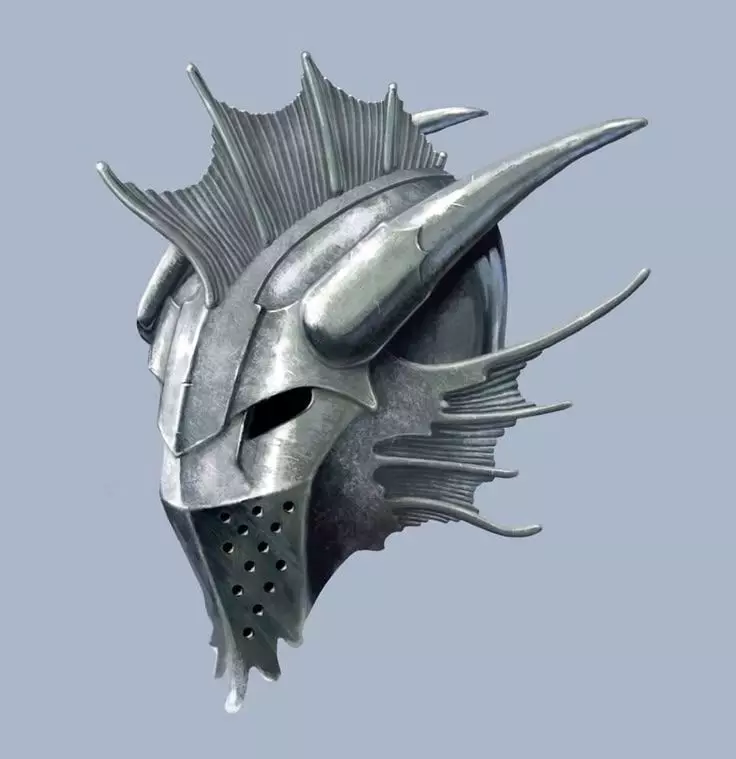 Warlord Helmet Free 3D print model