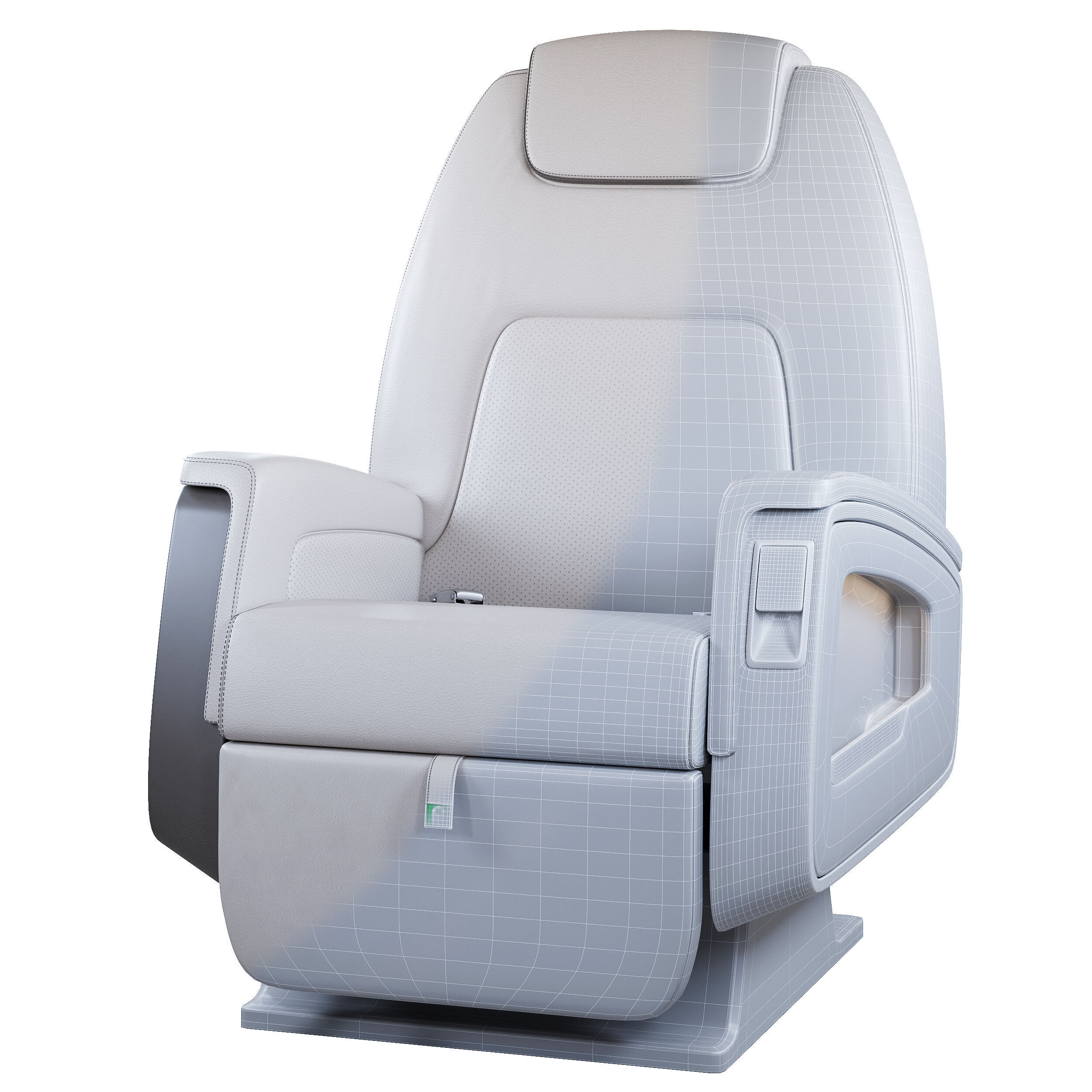 Jet seat 3D model  3D model_1