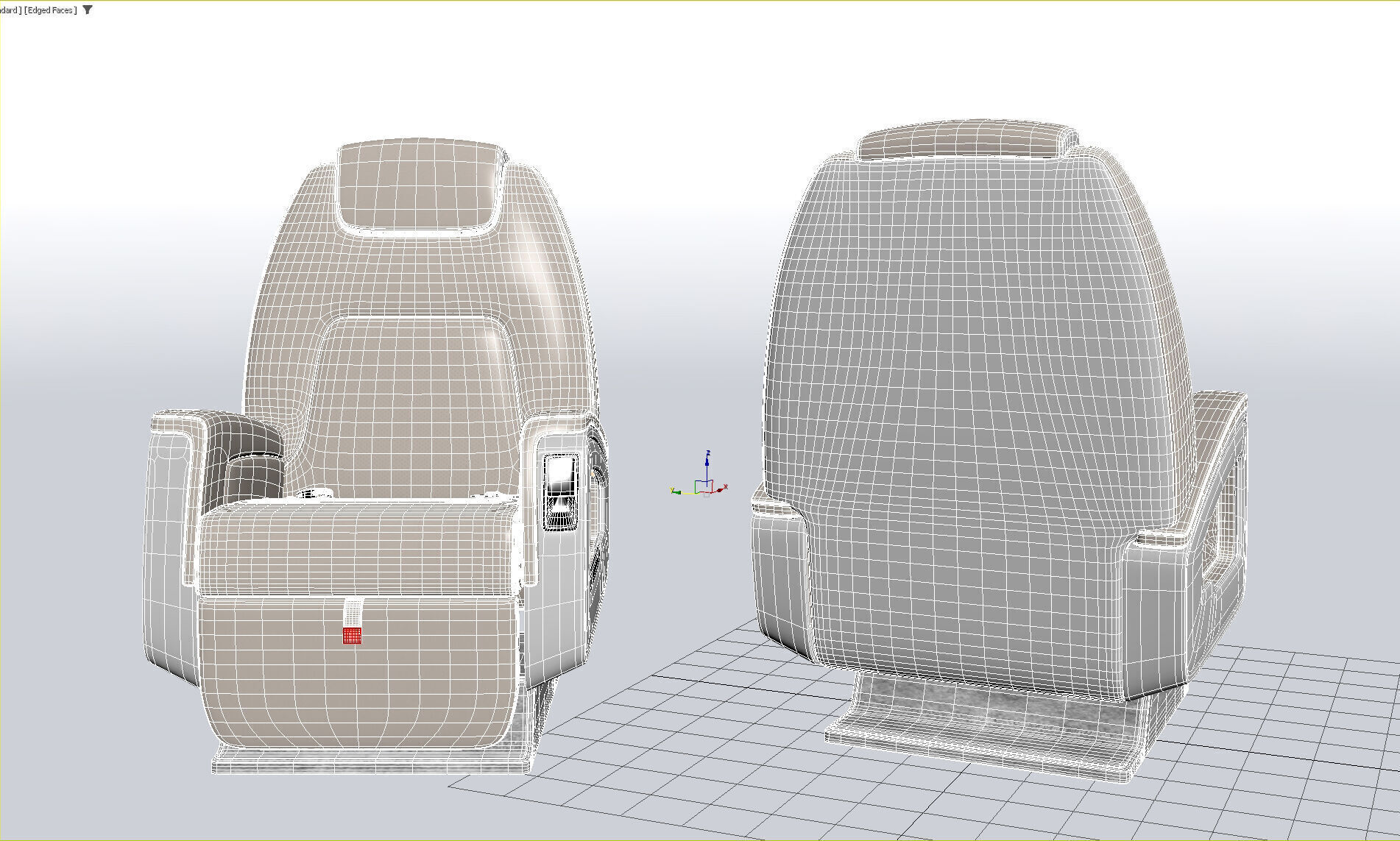 Jet seat 3D model  3D model_8