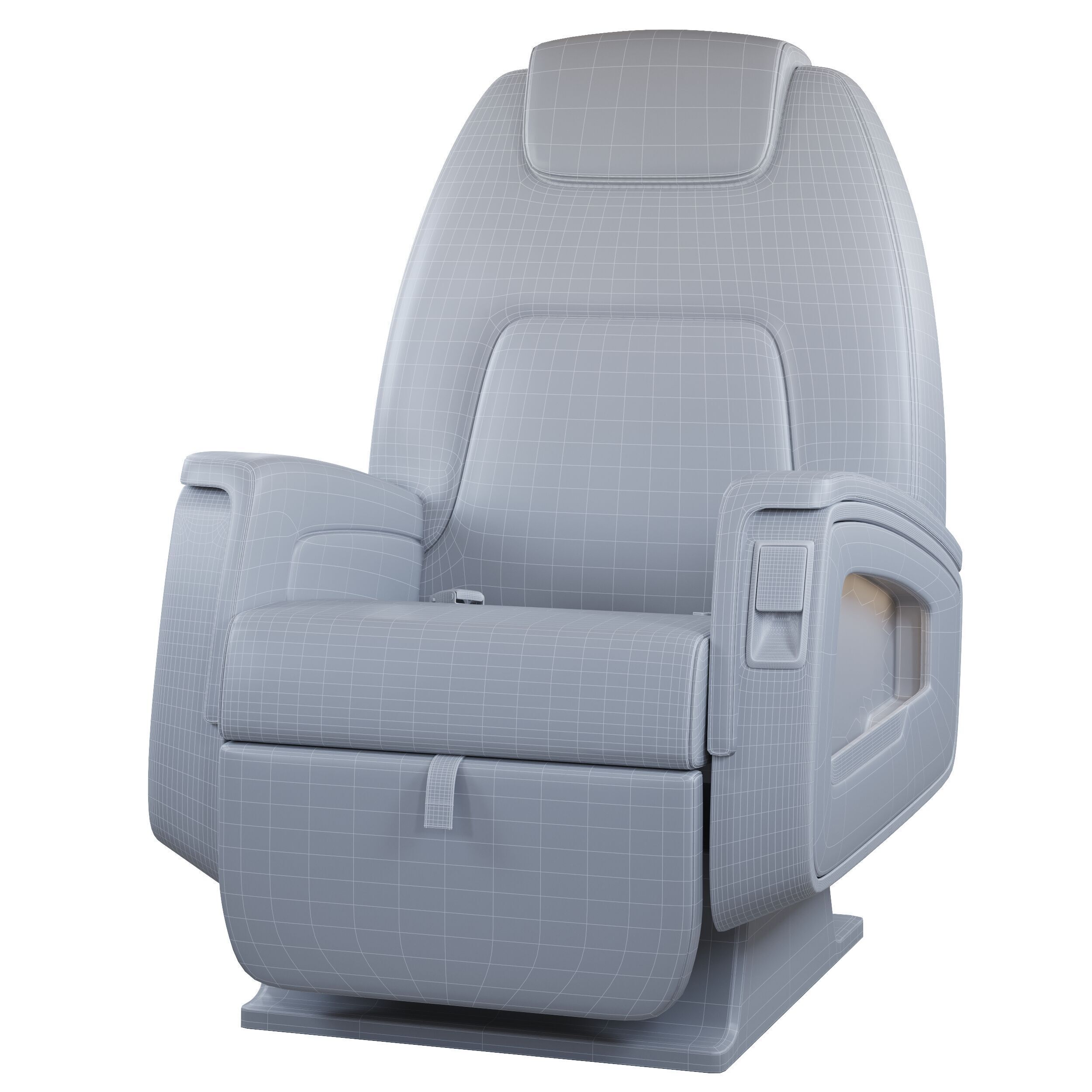 Jet seat 3D model  3D model_7
