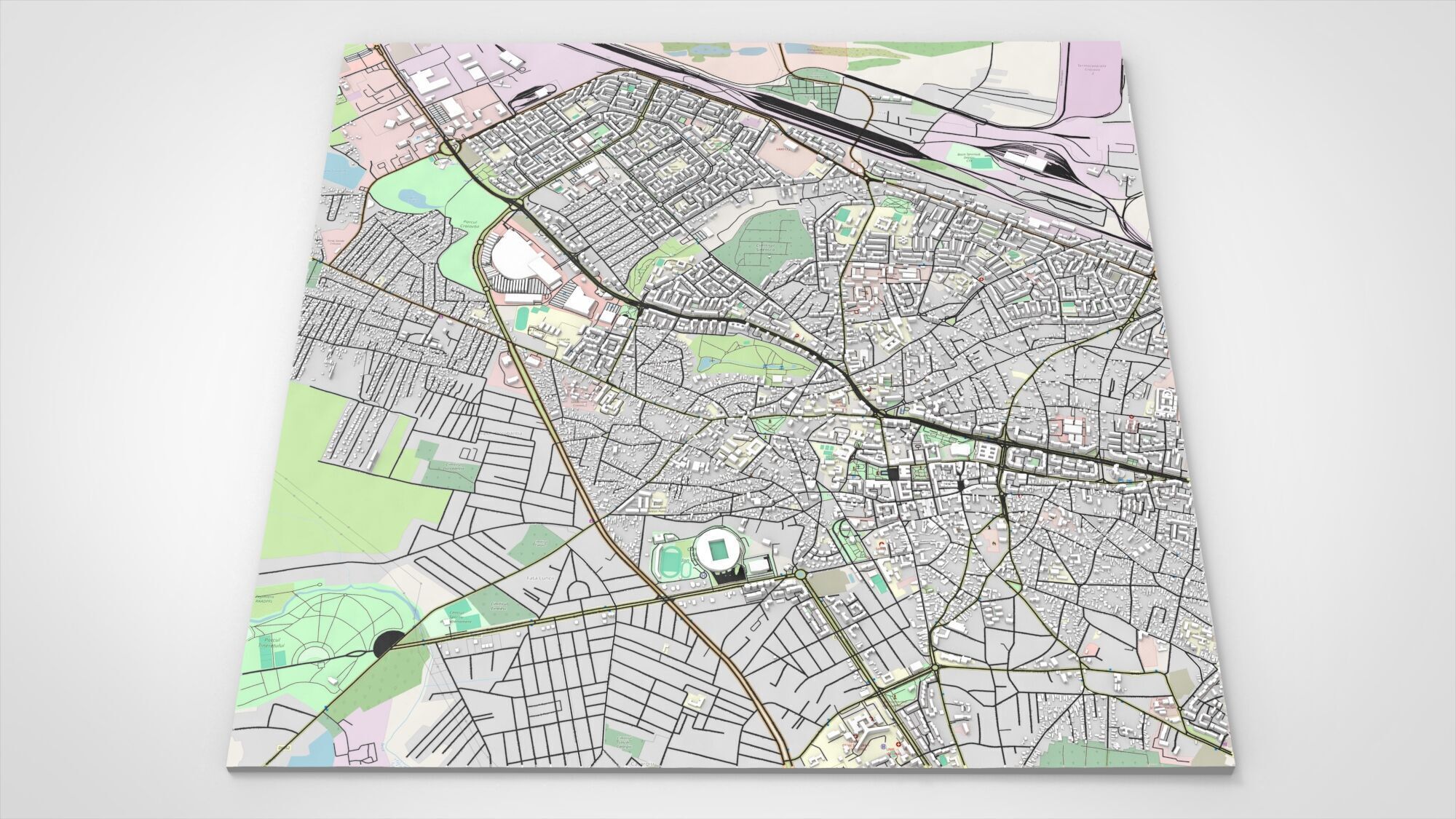 Cityscape Craiova Romania 3D model_15