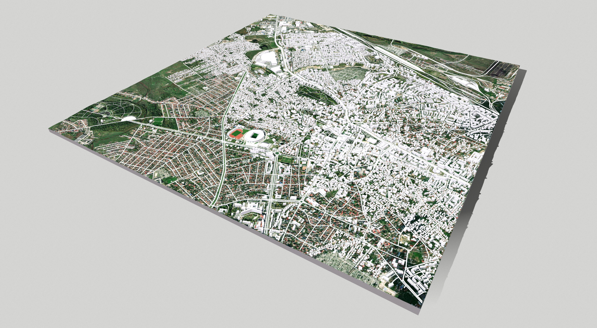 Cityscape Craiova Romania 3D model_10