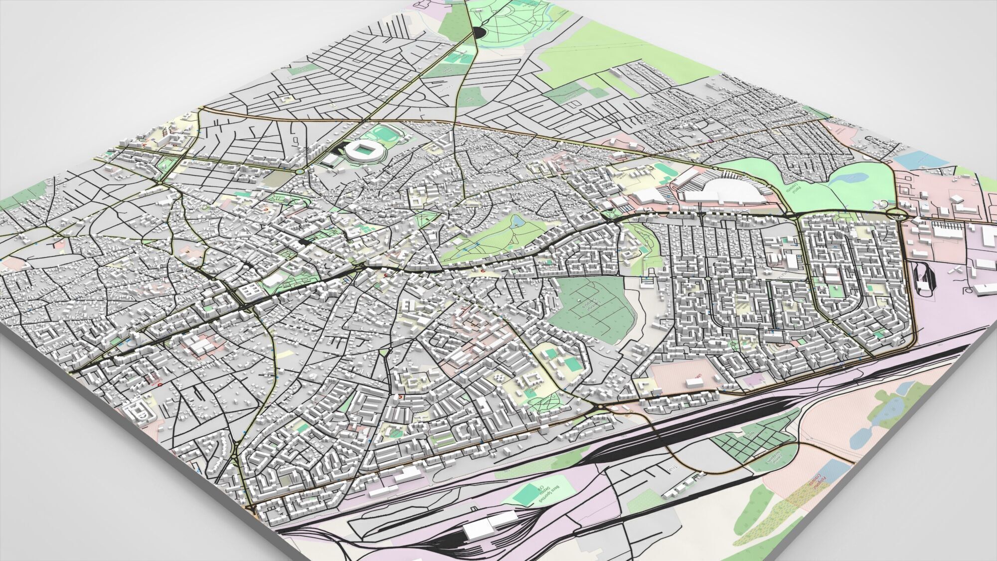 Cityscape Craiova Romania 3D model_5