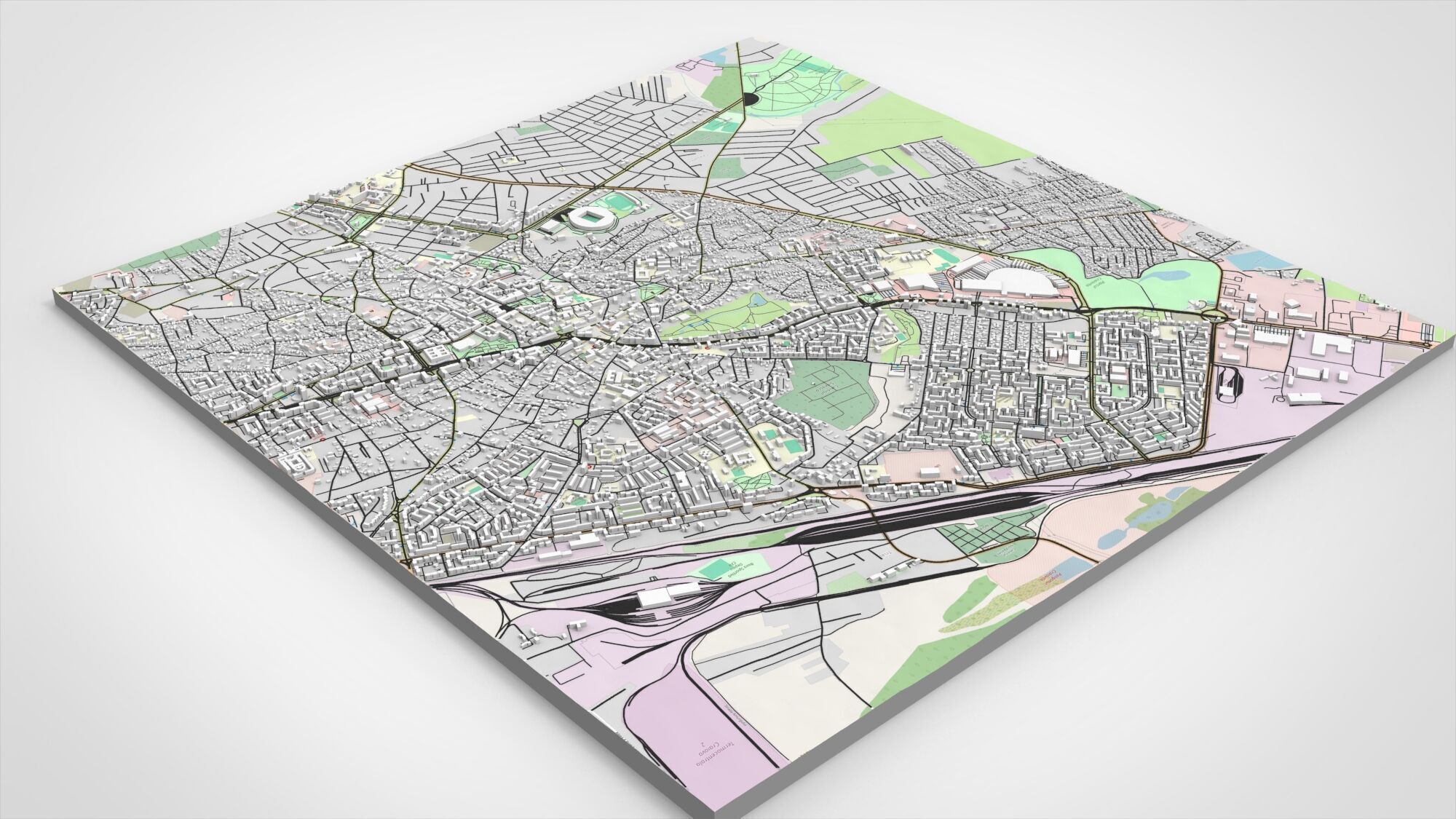 Cityscape Craiova Romania 3D model_16