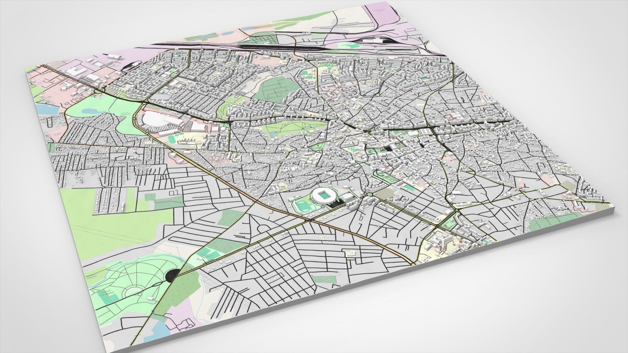 Cityscape Craiova Romania 3D model_14