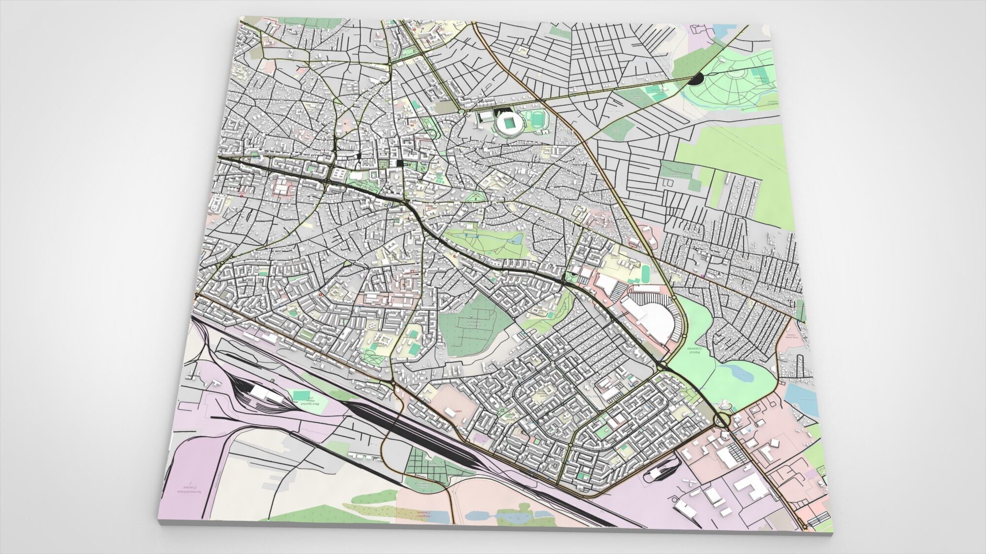Cityscape Craiova Romania 3D model_19