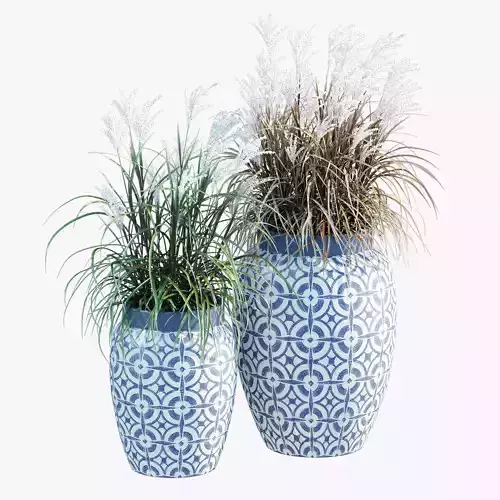 Mendoza Tile Handpainted Planter