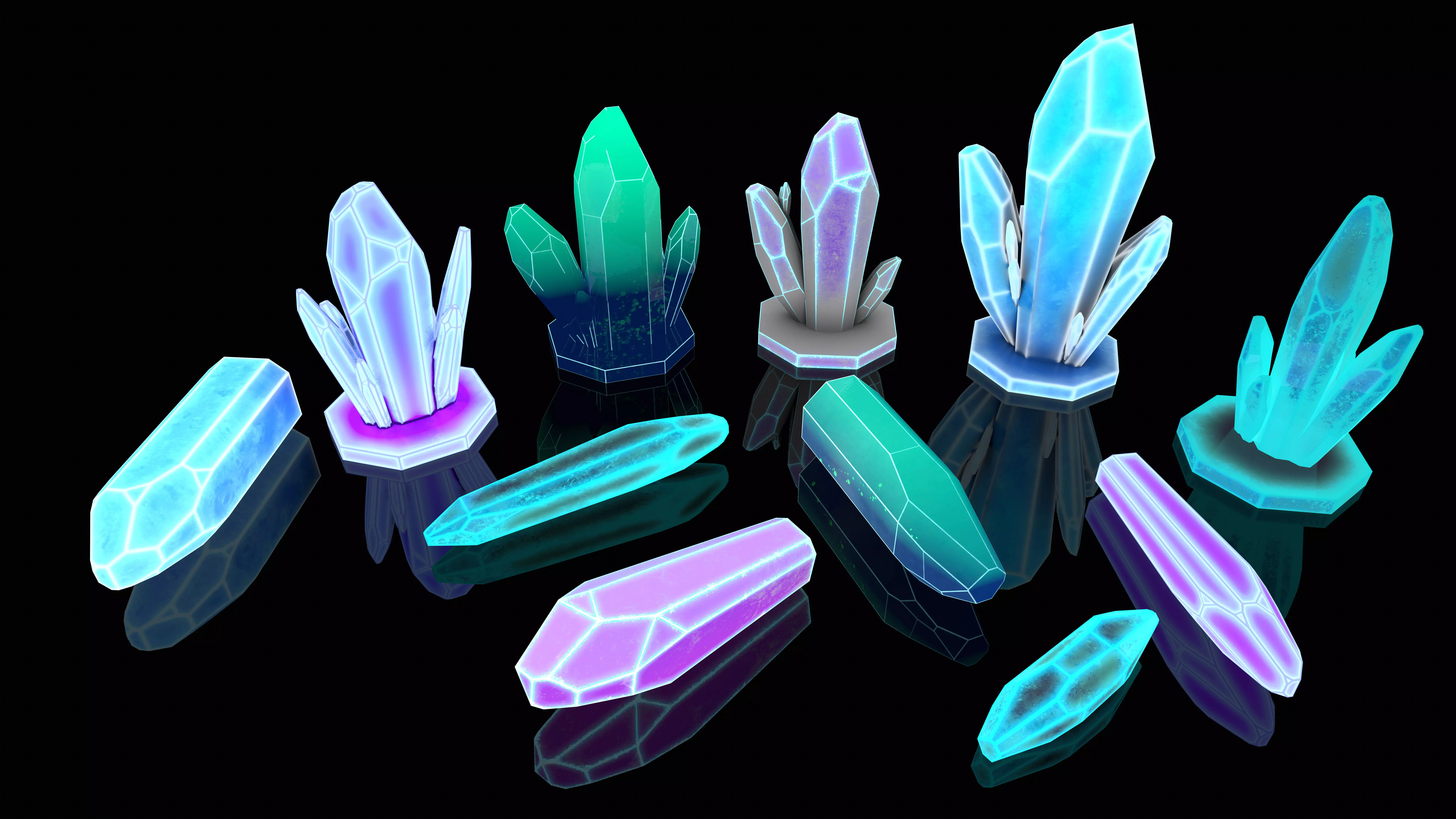 Crystals for 3D Printing Projects 3D print model_0