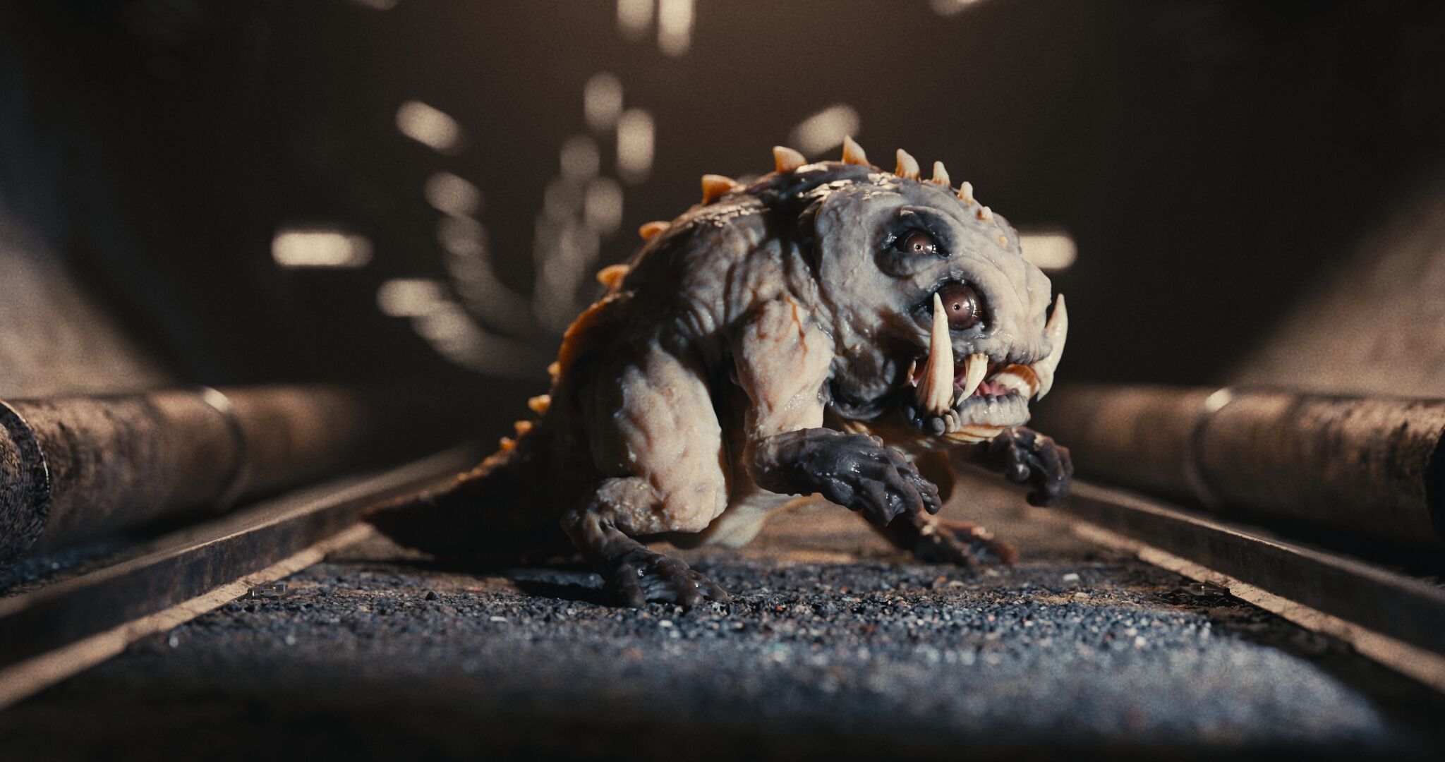 Lizard Demon Blender 3D model_2