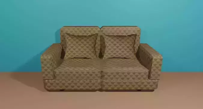 Sofa with Pillows